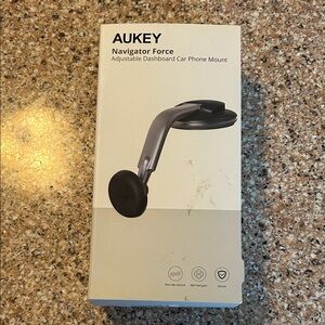 Navigator Force Adjustable Car Phone Mount - Black